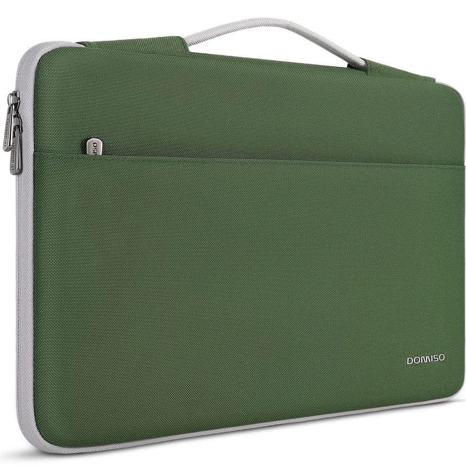 DOMISO 15,6" housse ordinateur vert avocat 5 couches