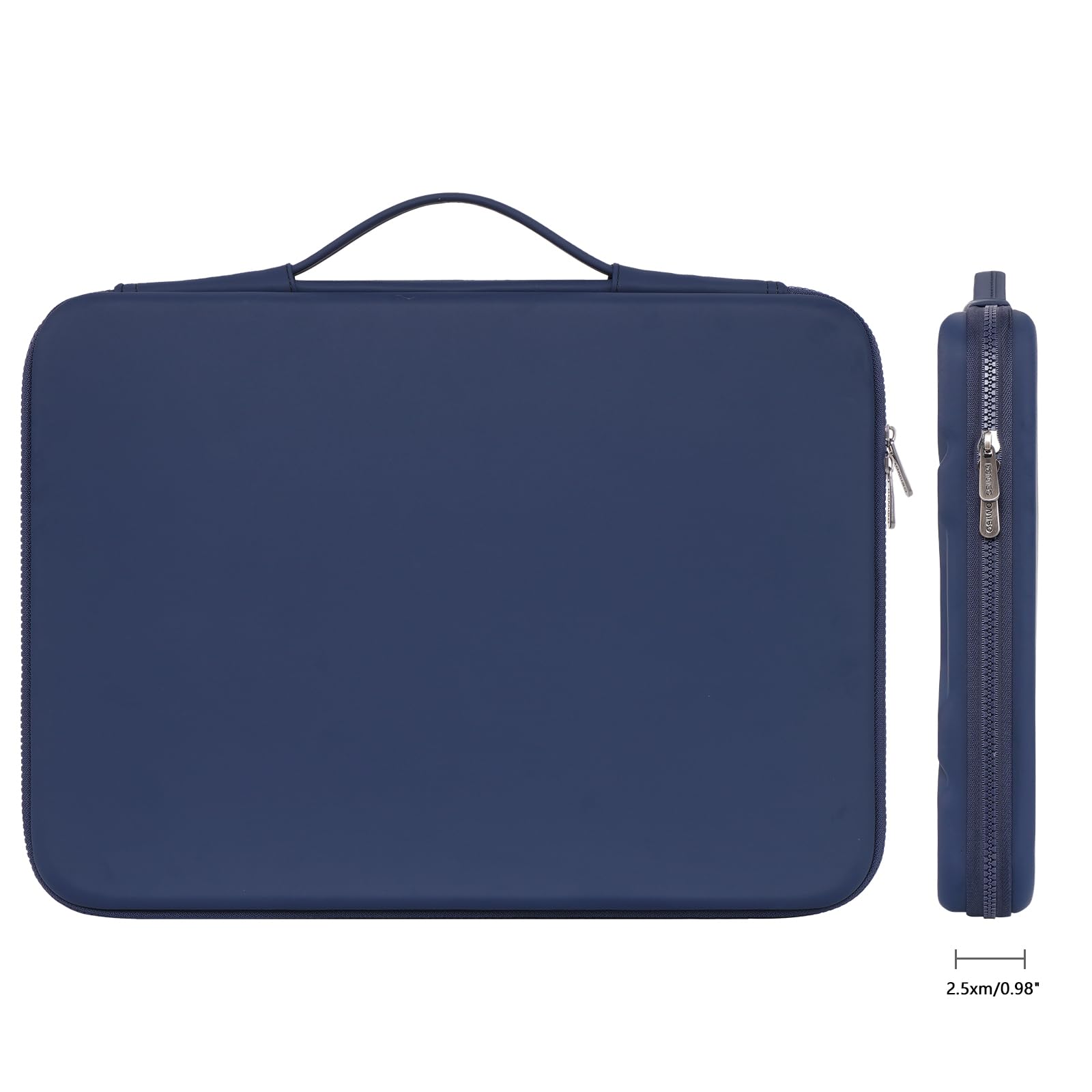 DOMISO EVA 15,6 pouces housse ordinateur portable bleu foncé