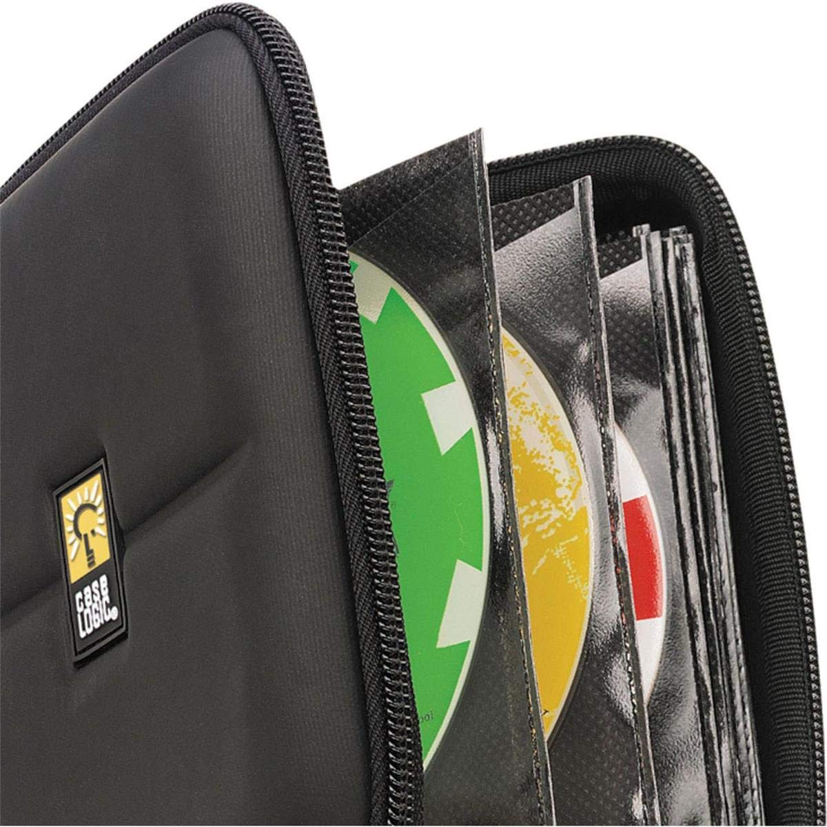 Case Logic CDE-24 portefeuille CD 24 disques noir
