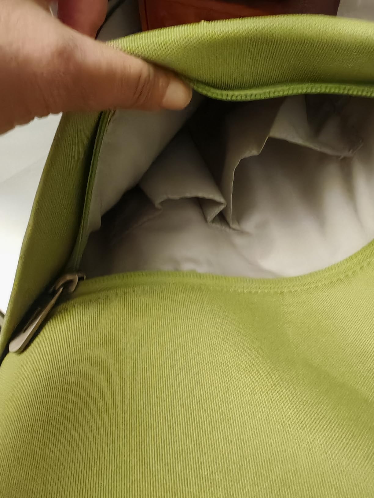 DOMISO 17,3 Pouces Sacoche PC Portable Vert Clair Étanche