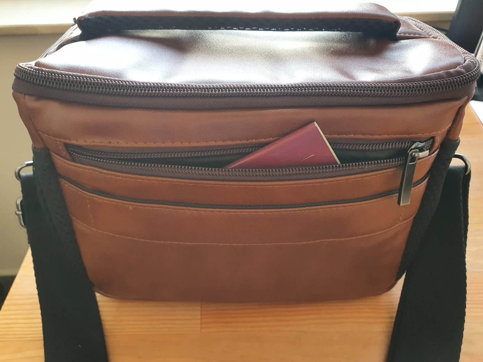Domiso sac bandoulière photo reflex vin compact