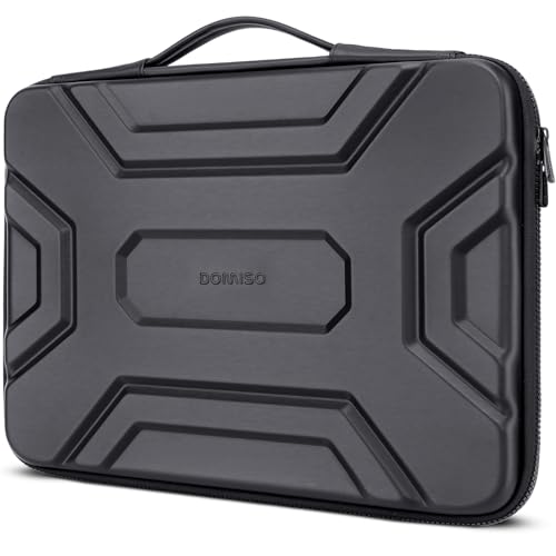 DOMISO housse EVA 15,6 pouces noire antichoc
