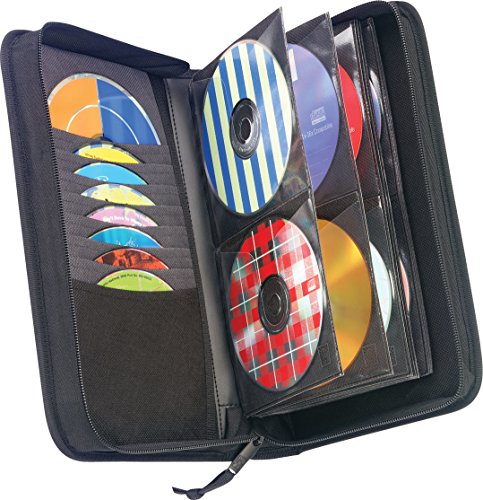 Case Logic CDW-64 portefeuille 64 CD nylon rembourré