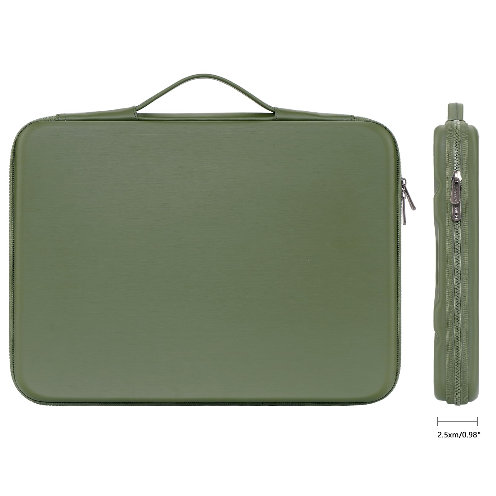 DOMISO EVA 15,6 pouces housse ordinateur portable vert antichoc