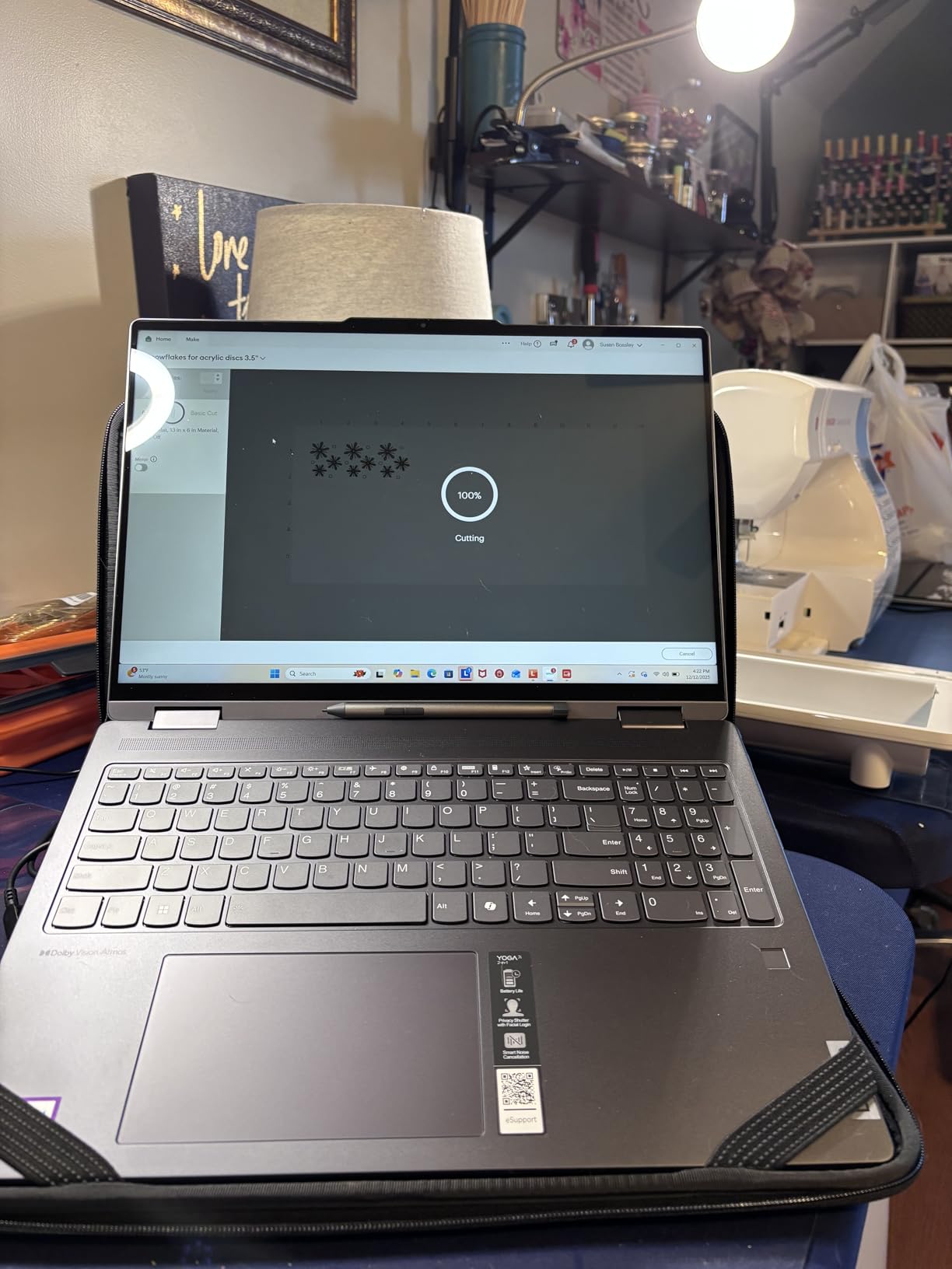 Smatree MS89 housse rigide 15-16" Legion ThinkPad noire