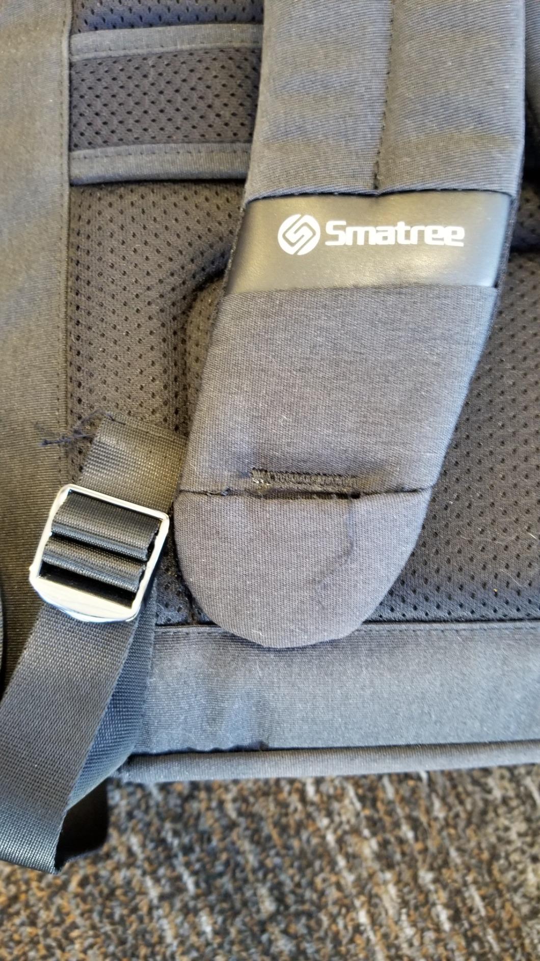 Smatree sac à dos affaires ordinateur rembourré voyage
