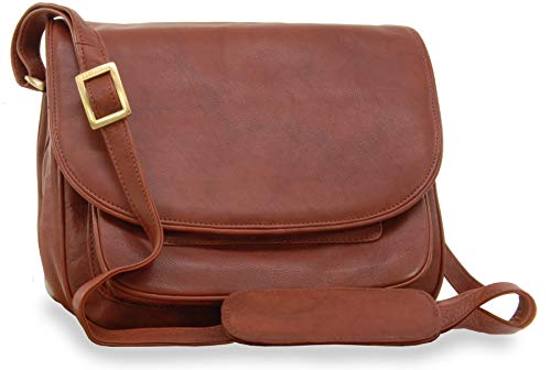 Visconti Atlantic 2195 sac bandoulière cuir marron femme