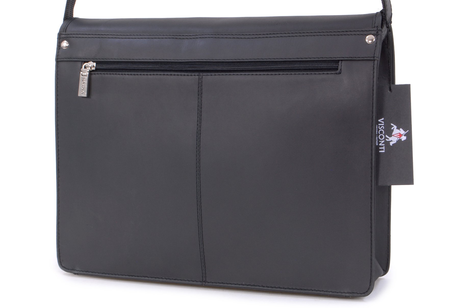 Visconti 18797 sac besace noir bureau