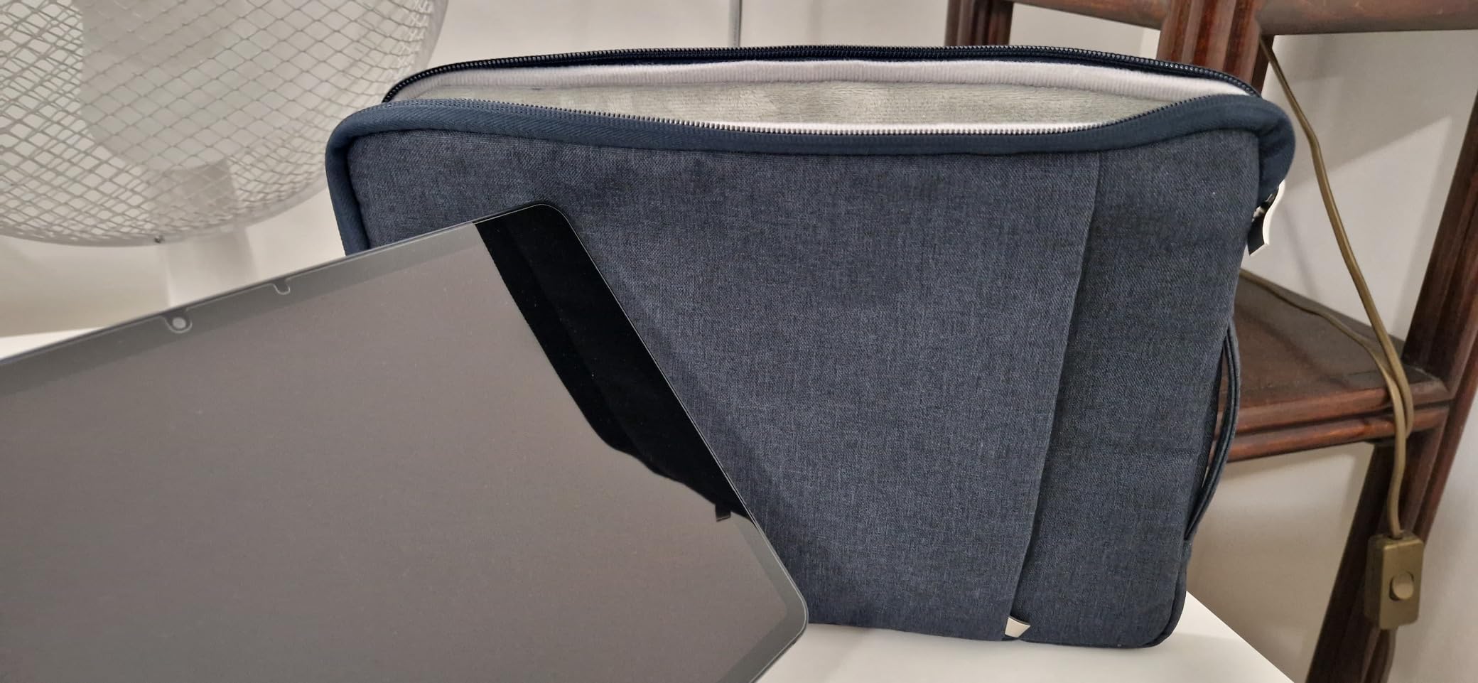 jooeer housse ordinateur portable 13 pouces bleu marine