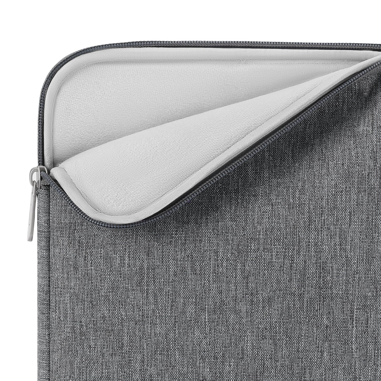 Domiso pochette ordinateur 17,3 pouces gris fine