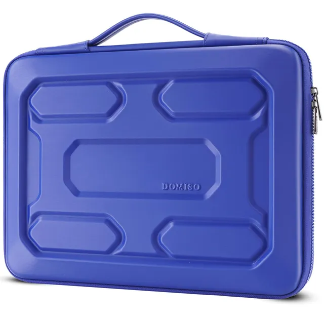 Domiso Housse PC 17 Pouces EVA Bleu Royal Antichoc