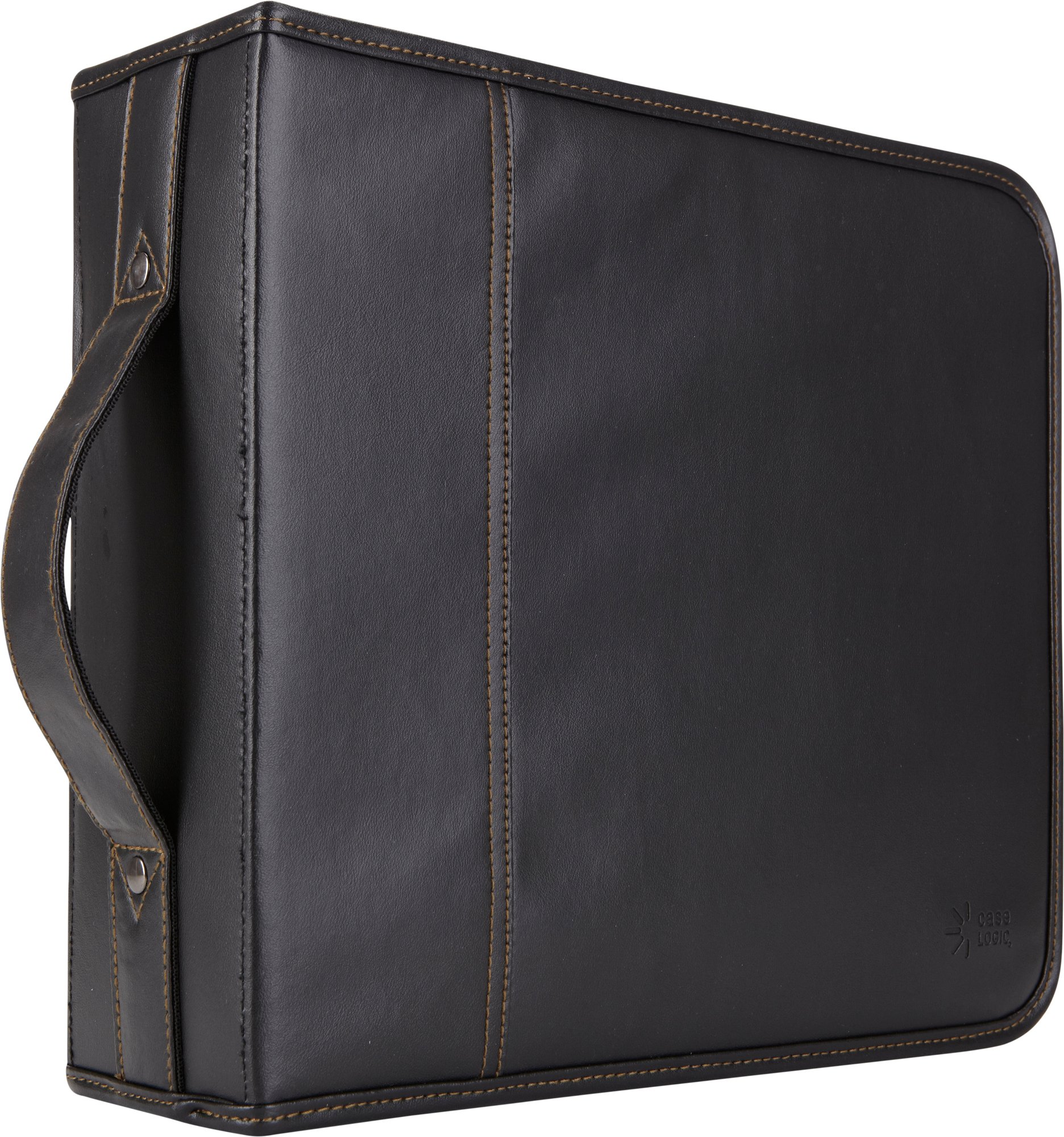 Case Logic KSW208 étui 208 CD simili-cuir noir costaud