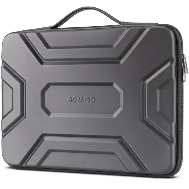DOMISO EVA 15,6 pouces housse PC portable gris foncé rigide