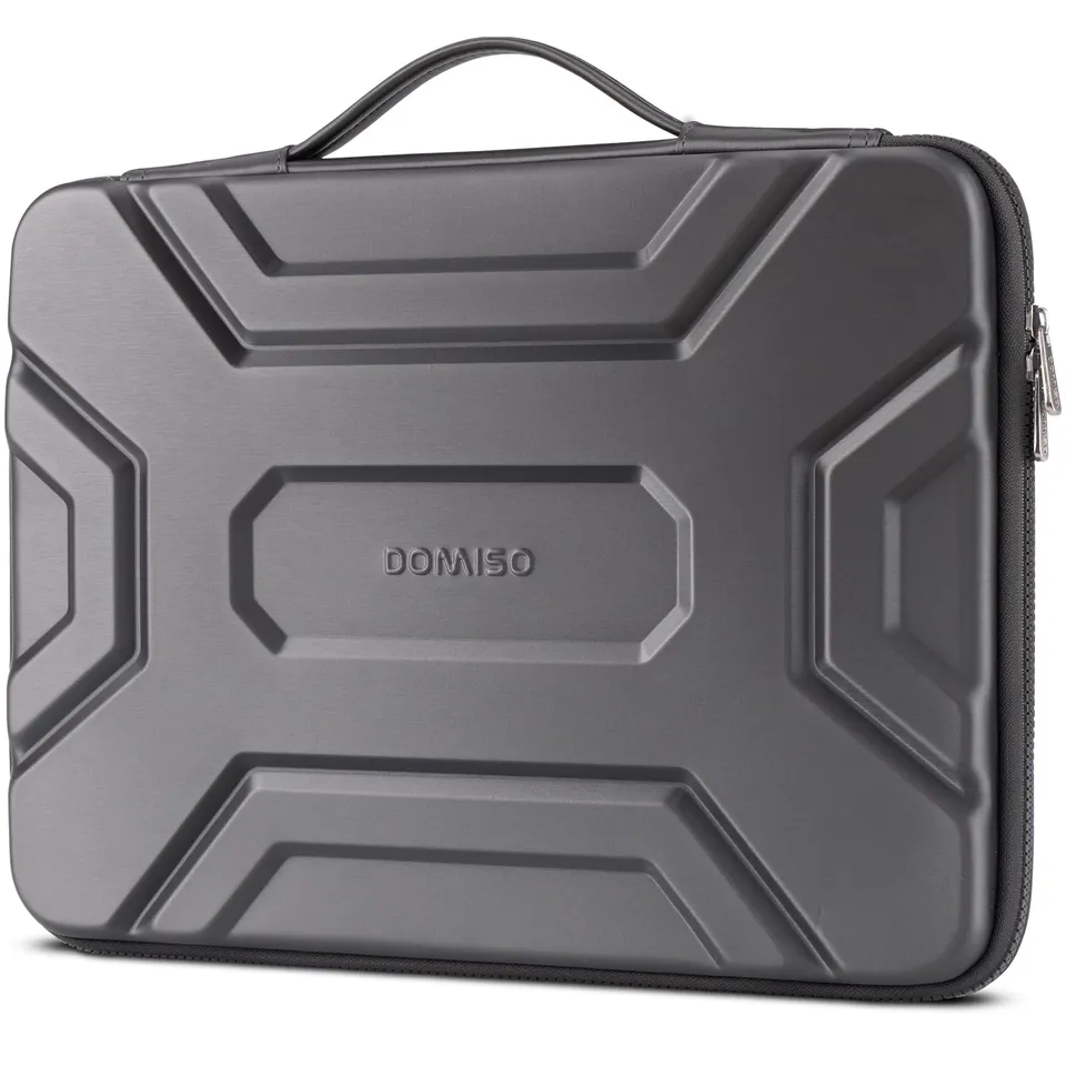 DOMISO EVA 15,6 pouces housse PC portable gris foncé rigide