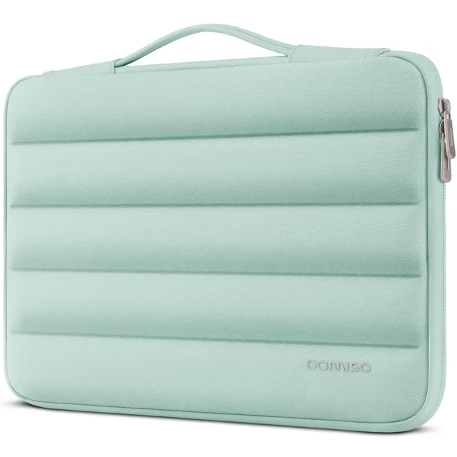 DOMISO 17,3 Pouces Housse Ordinateur Portable Menthe Verte Imperméable