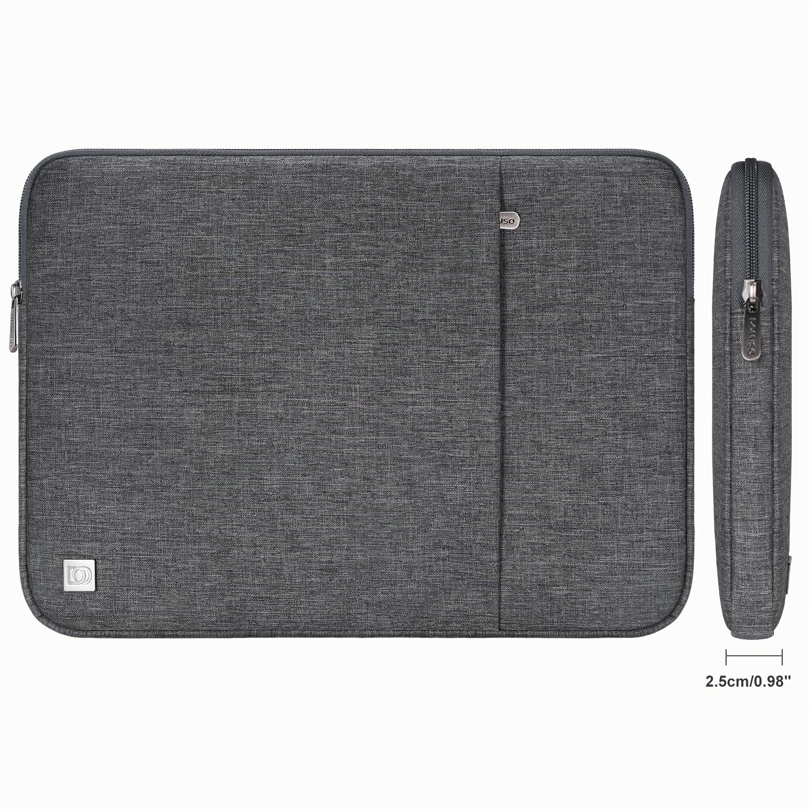 Domiso 17 pouces housse pc portable gris foncé 17,3"