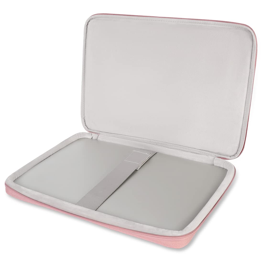 Domiso housse ordinateur portable 17,3 pouces rose antichoc