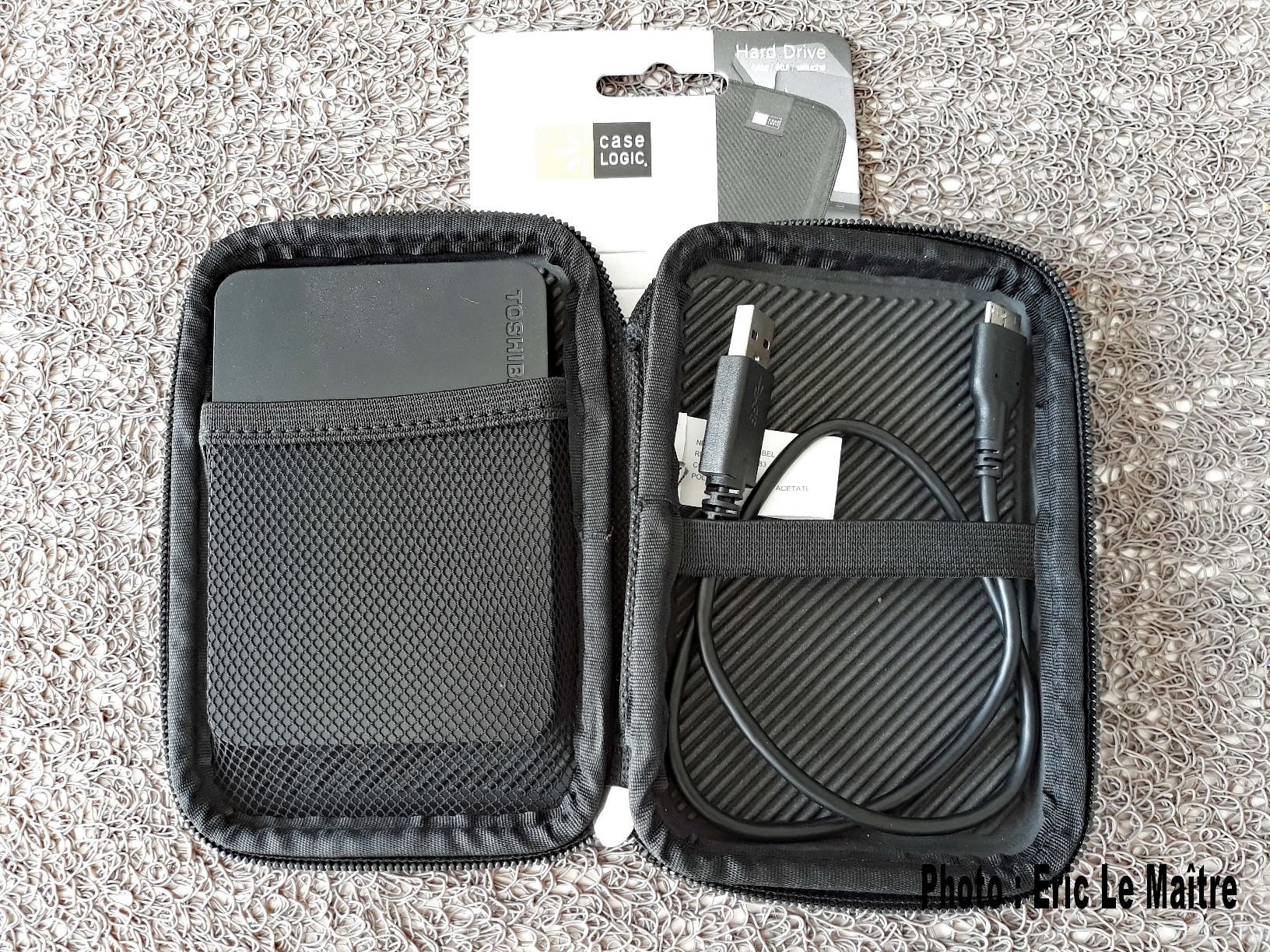 Case Logic EHDC101K housse disque dur 2,5" noire