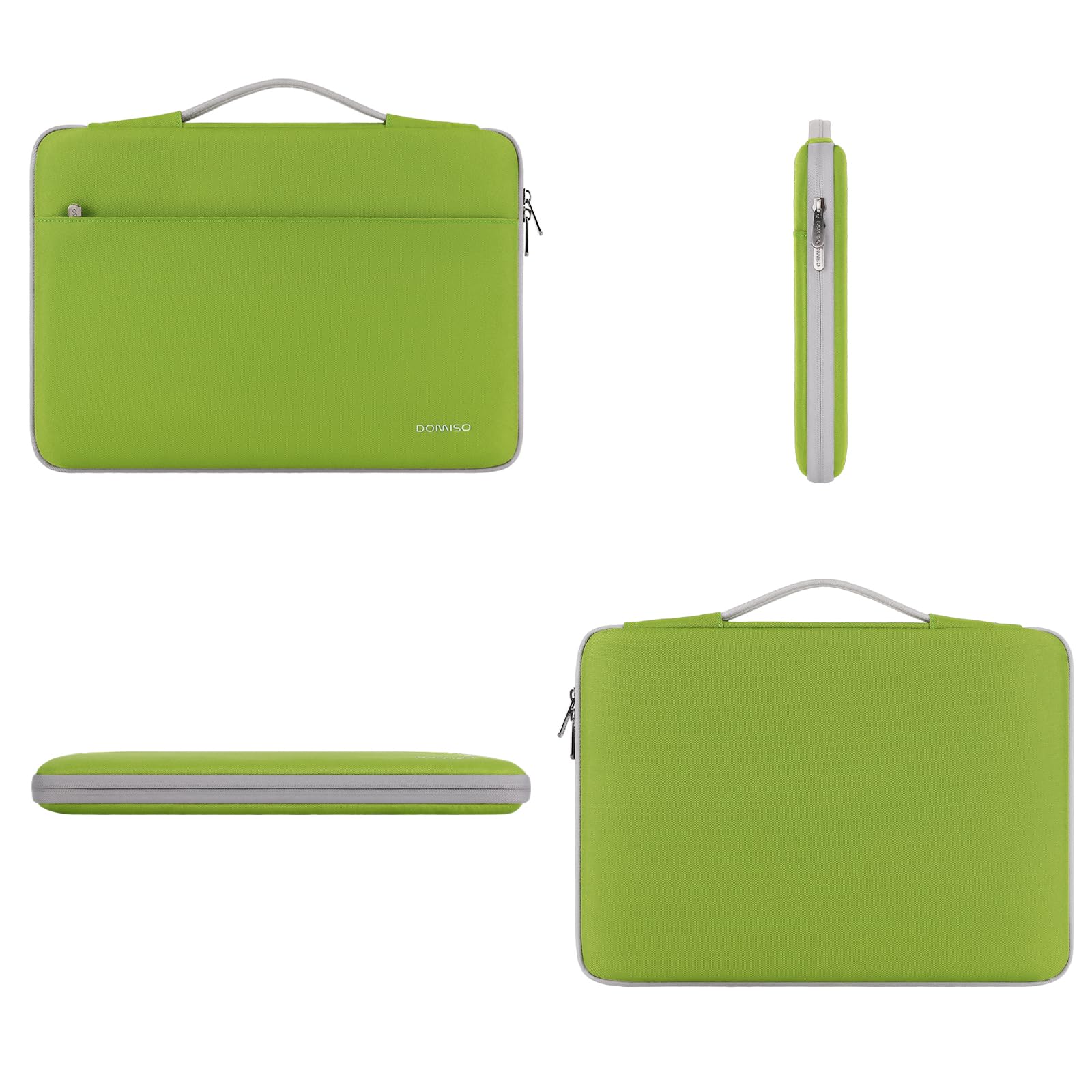DOMISO Housse Ordinateur Portable 15,6 Pouces Vert Herbe Imperméable
