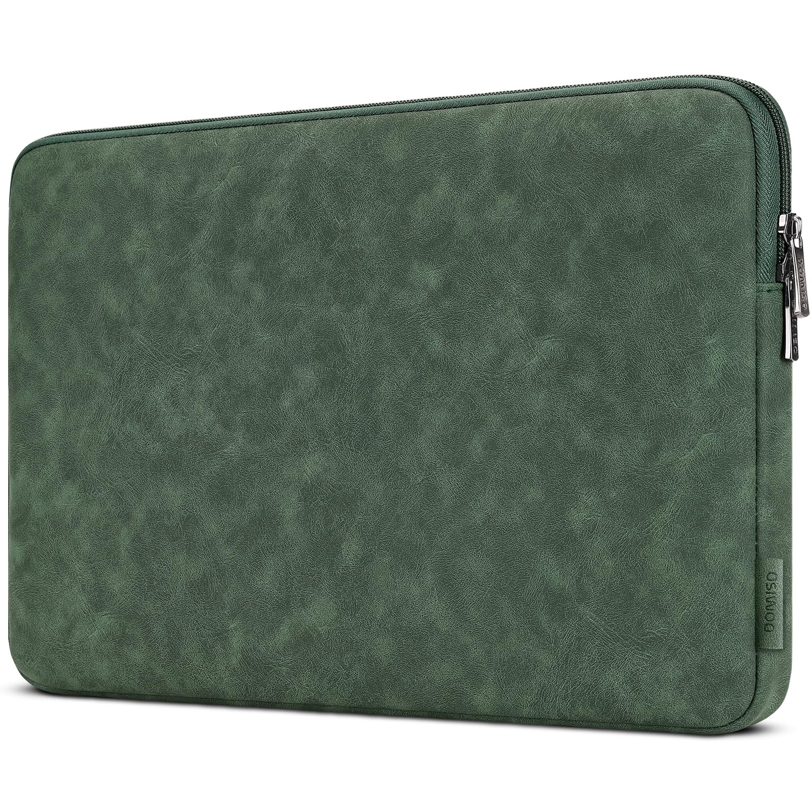 DOMISO 14 Pouces Housse PC Vert Encre Imperméable