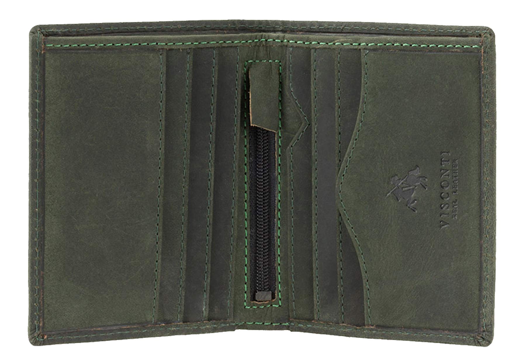 Visconti 705 Arrow portefeuille homme cuir Bleu RFID 6 cartes