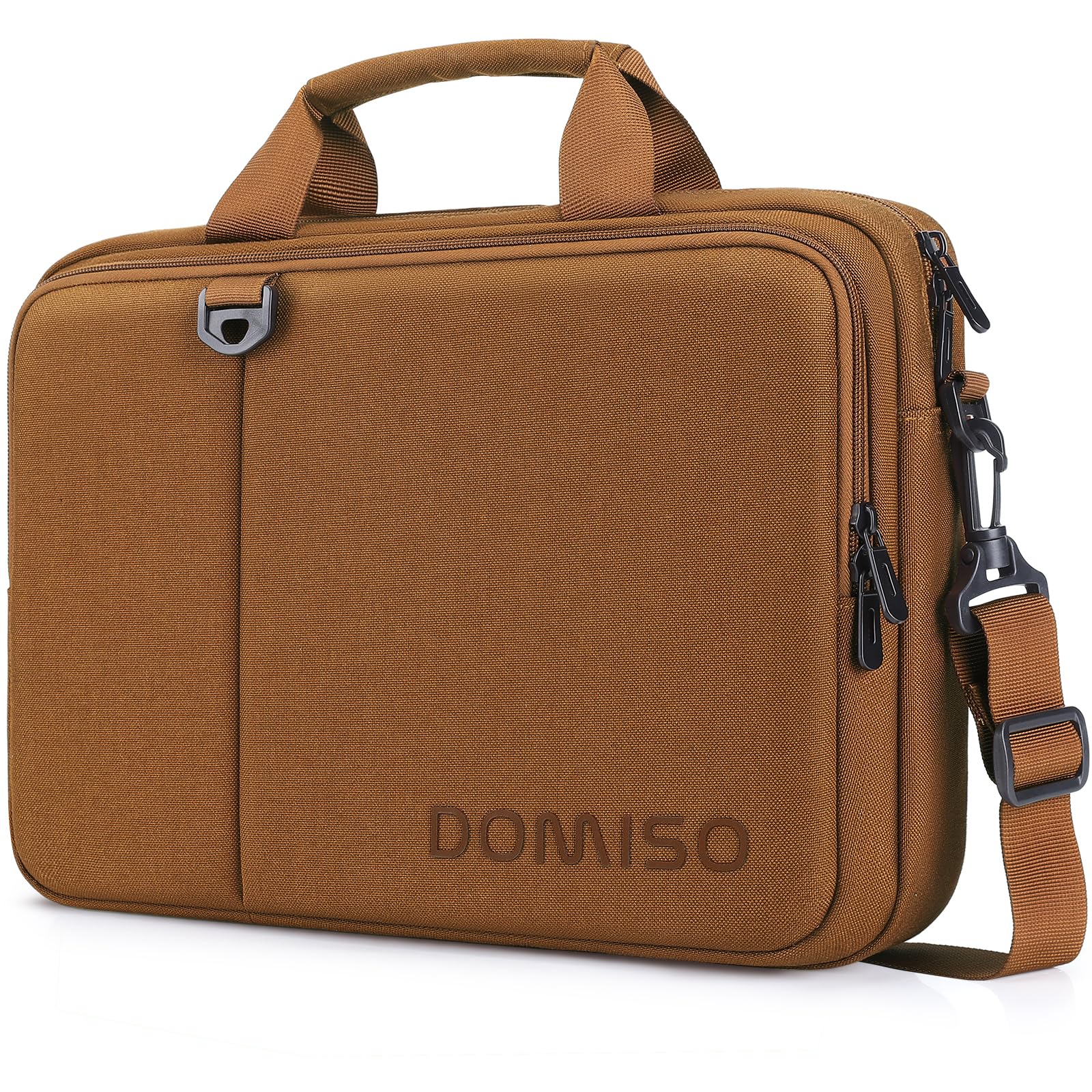 DOMISO 14" sacoche ordinateur portable brun bandoulière