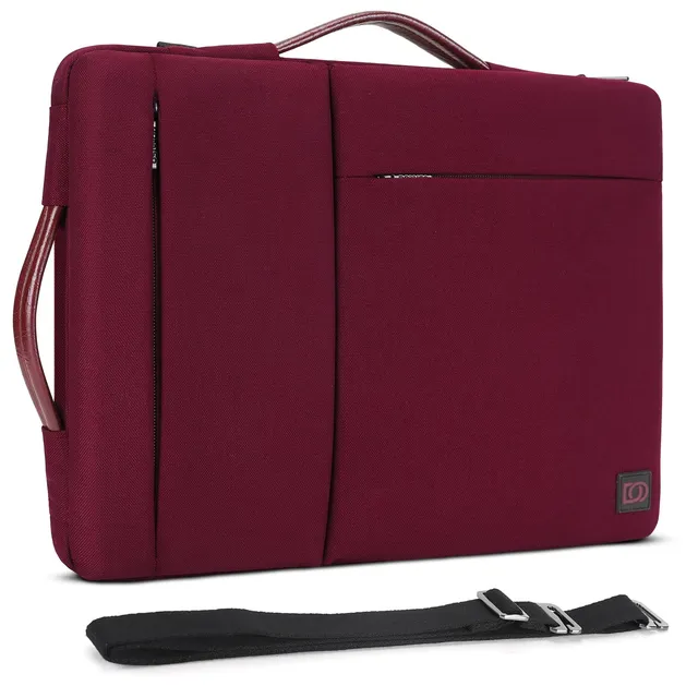 DOMISO Housse Ordinateur 17,3 Pouces Fuchsia Imperméable