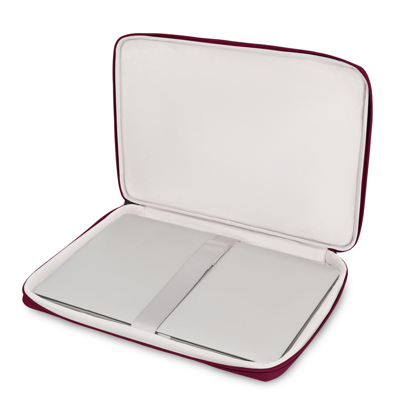 Domiso housse ordinateur portable 17,3 pouces vin antichoc