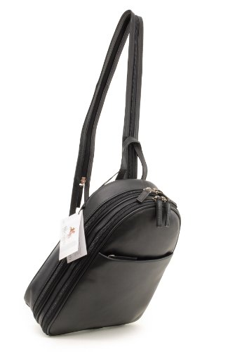 Visconti Angel 18052 sac à dos femme cuir noir iPad