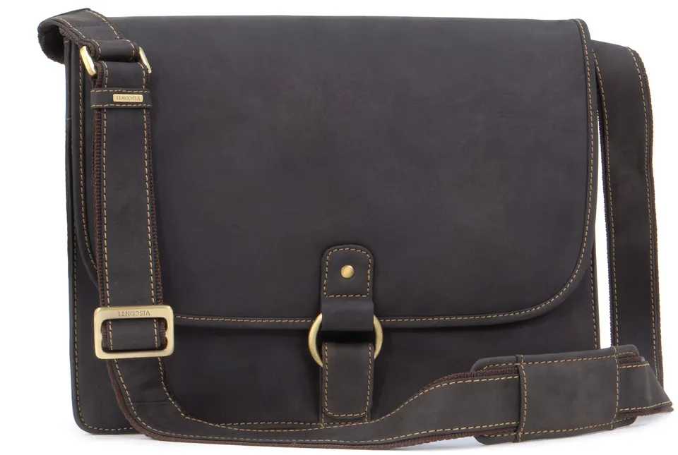 Visconti Gianni 18797 sacoche cuir homme A4 moyen