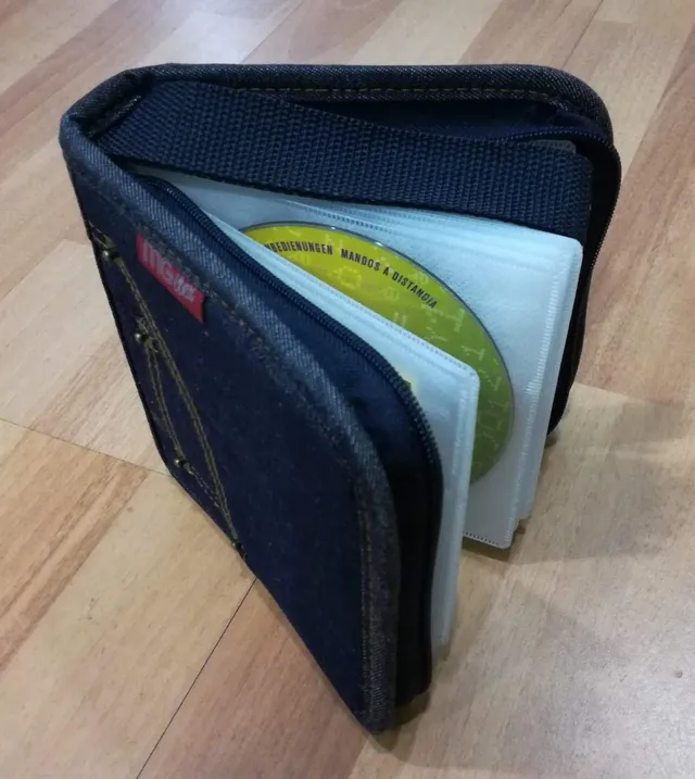 Case Logic CDW-24/12 portefeuille CD 24 pochettes nylon