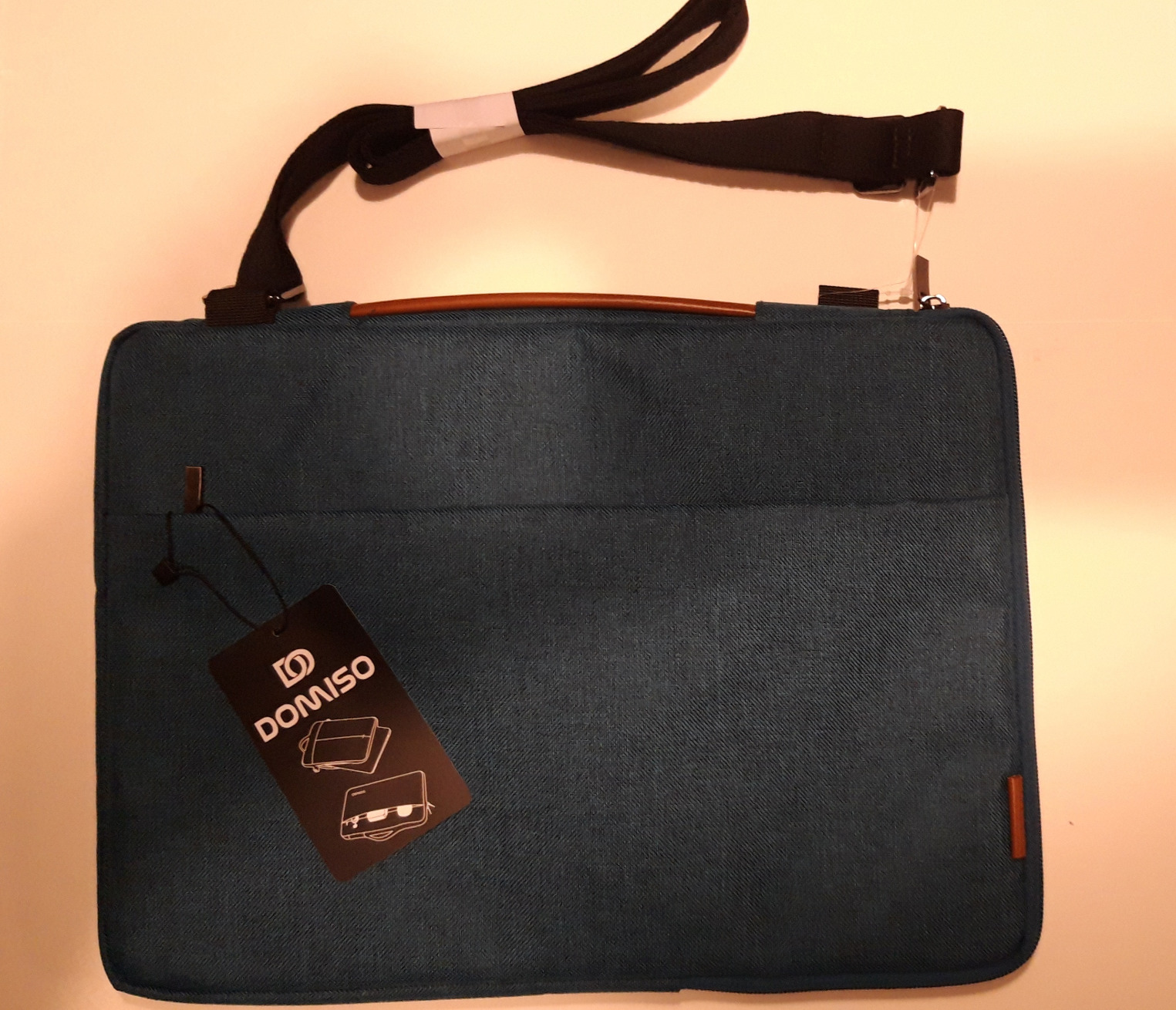DOMISO 14 pouces housse ordinateur turquoise + mini pochette
