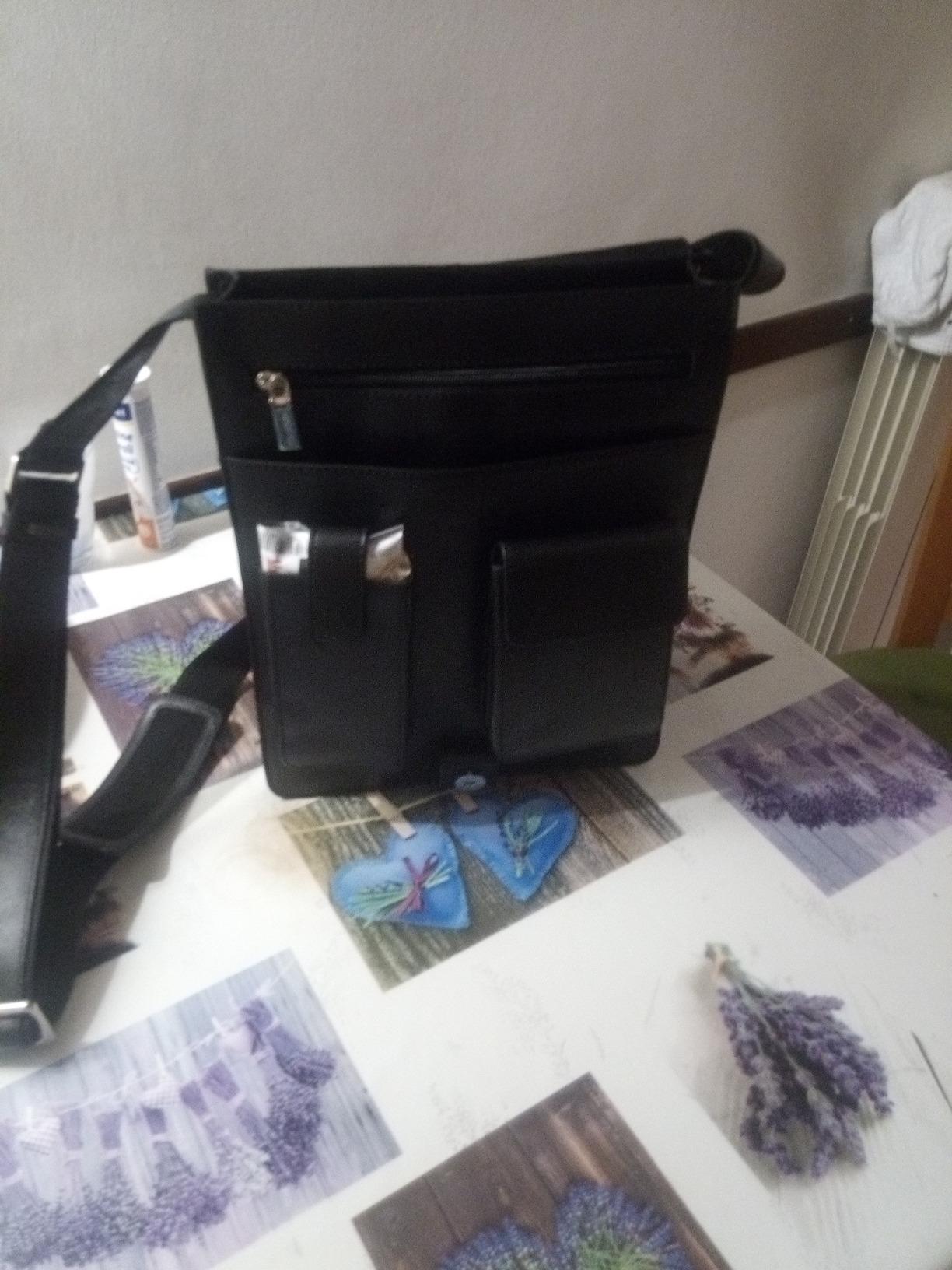Visconti Jasper 18410 sac besace cuir tanné