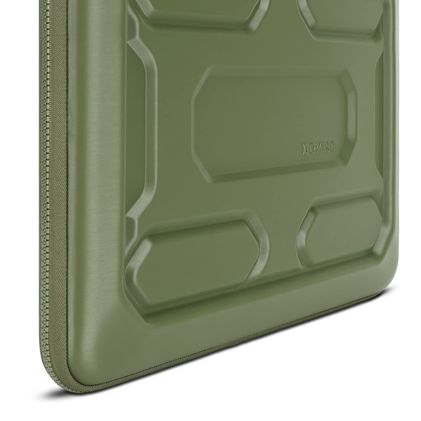 Domiso 14" housse PC EVA vert poignée antichoc
