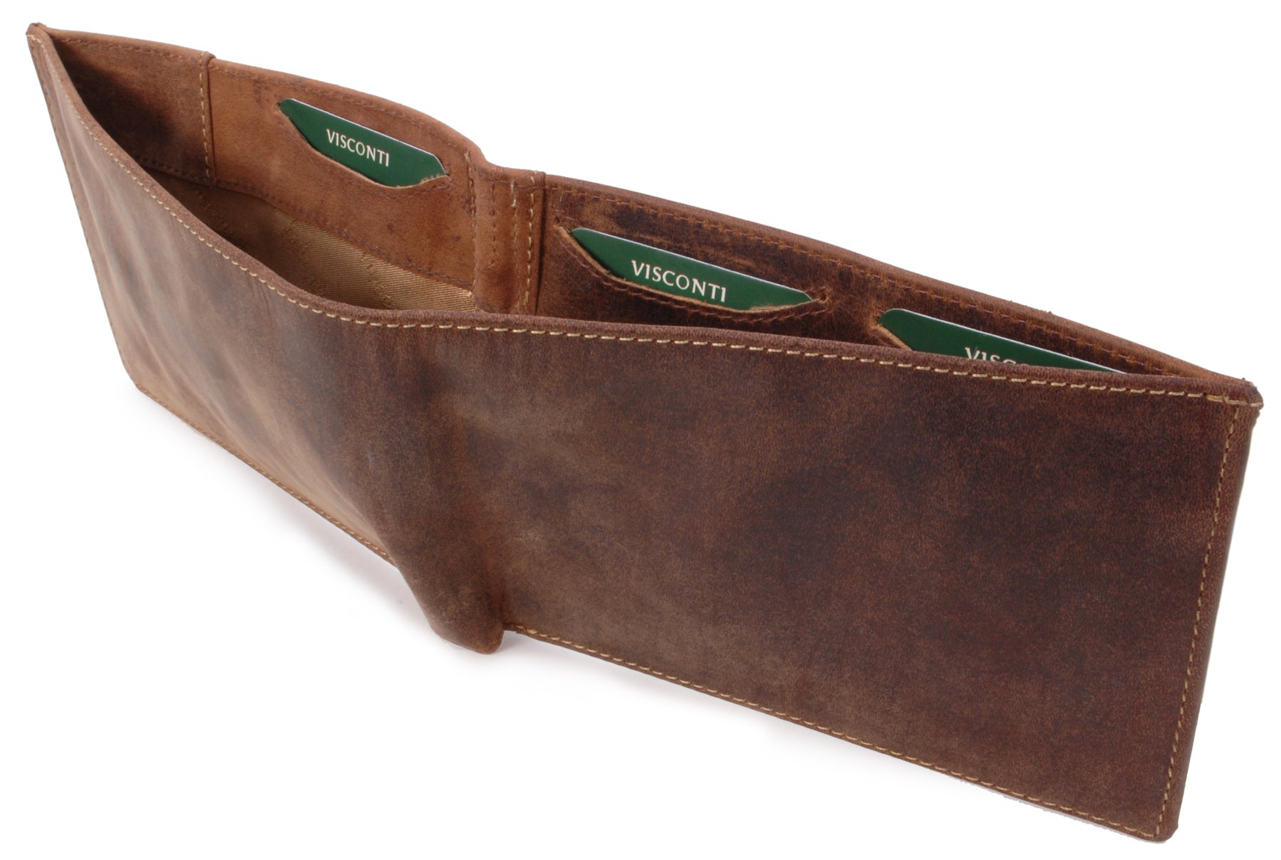 Visconti 726 Jet portefeuille cuir véritable tanné RFID
