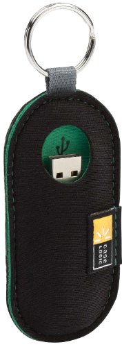 Case Logic USB201K housse clé USB noir 2 clés néoprène