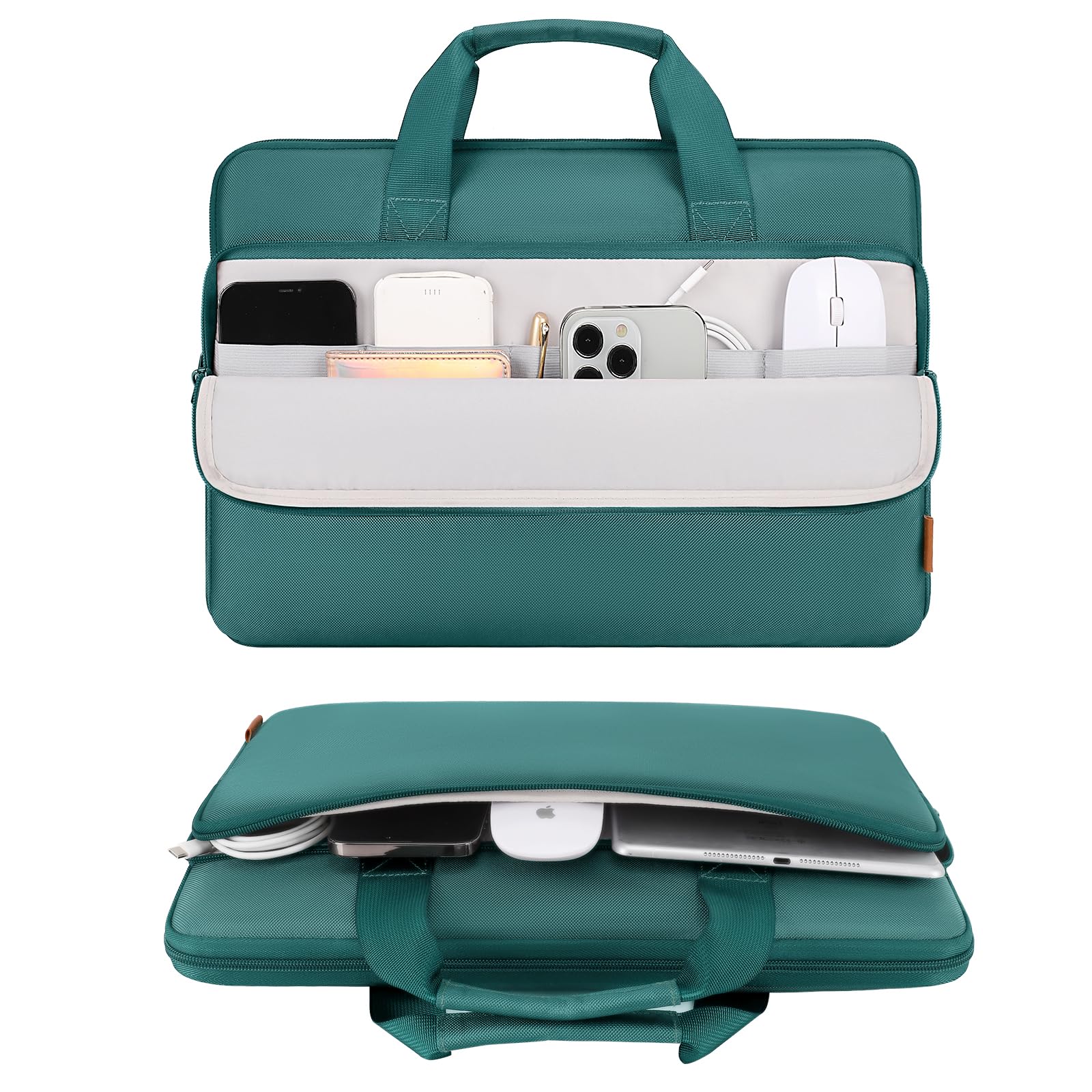 Domiso housse ordinateur 17,3 pouces verte imperméable