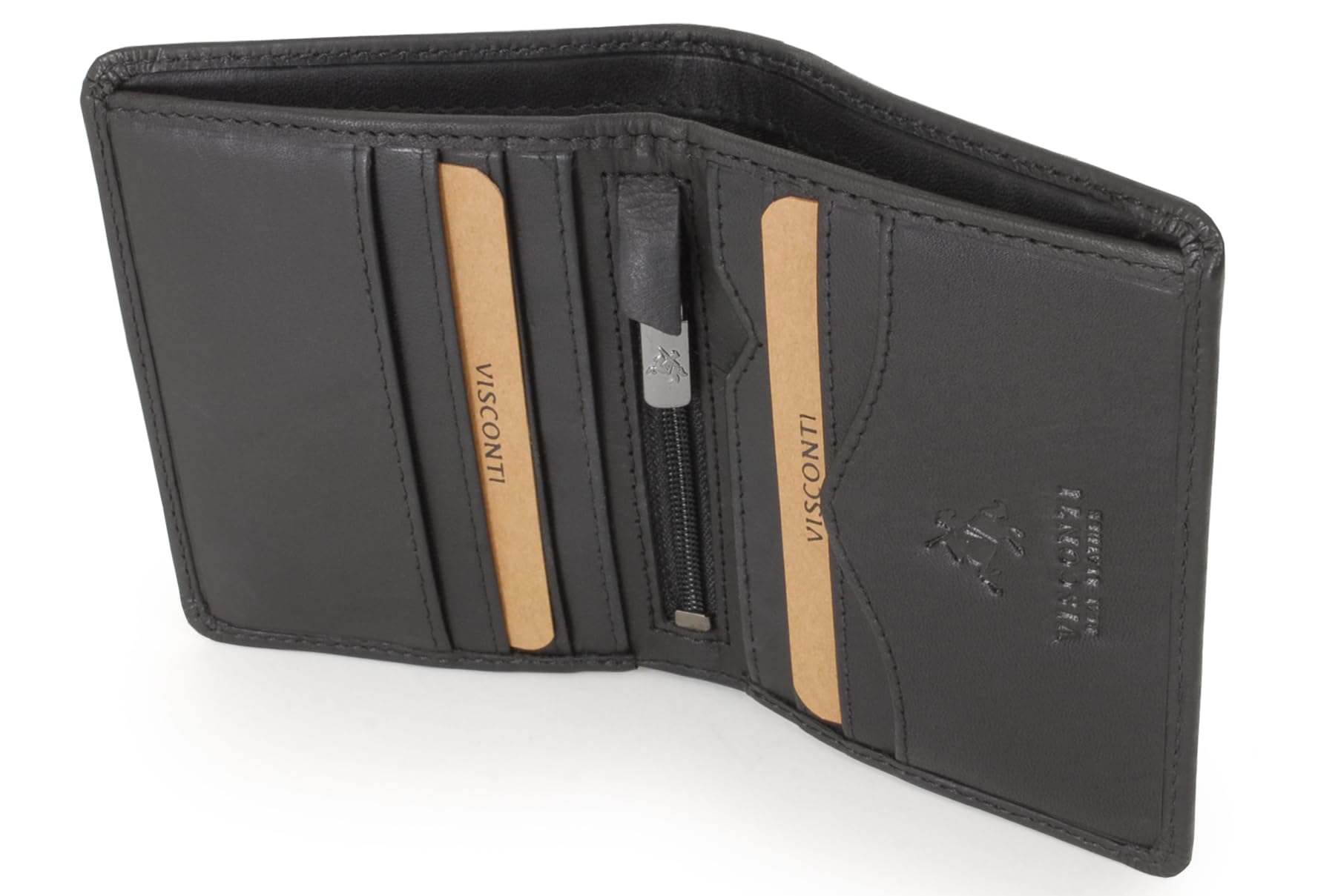 Visconti 705 Arrow portefeuille homme cuir Bleu RFID 6 cartes