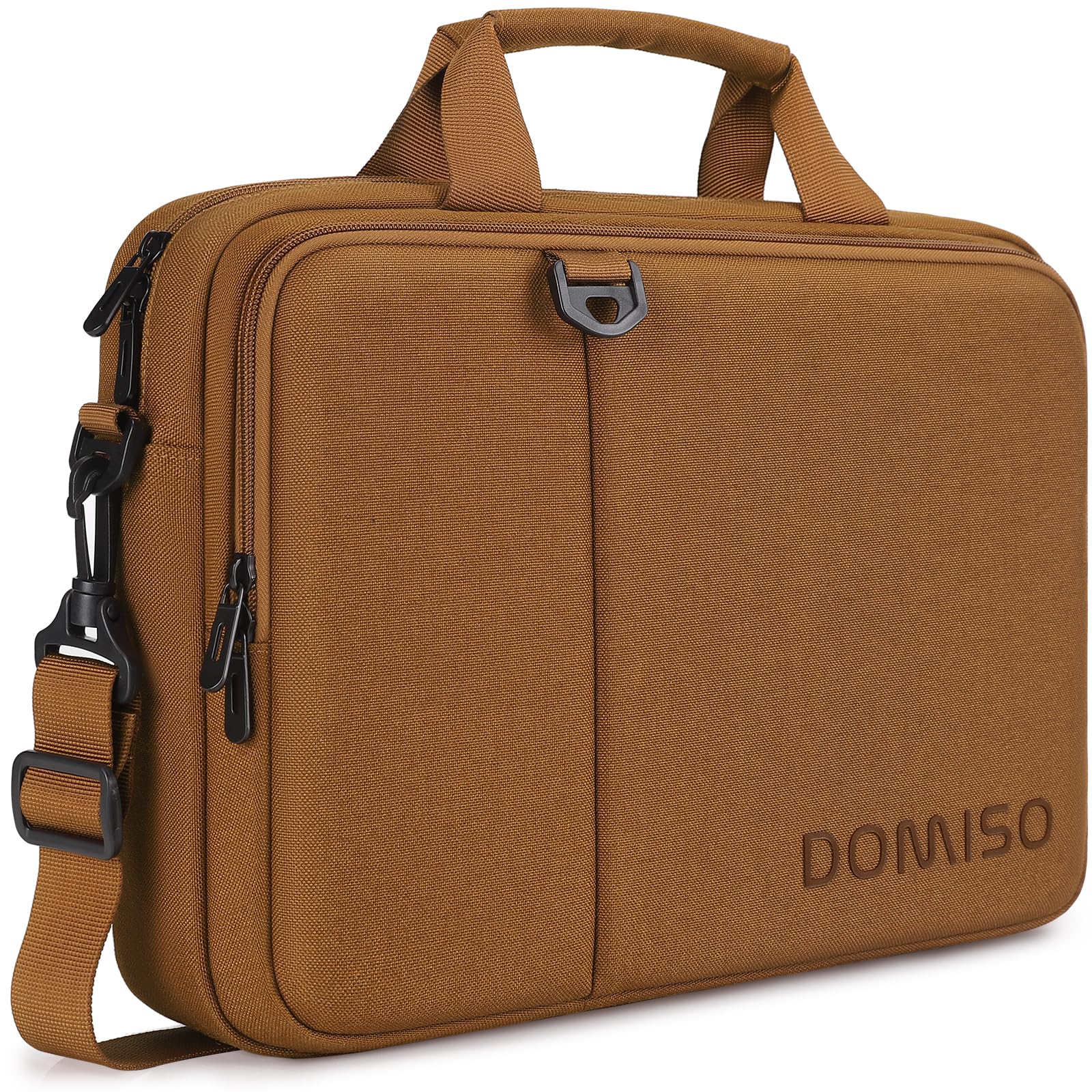 DOMISO 14" sacoche ordinateur portable brun bandoulière
