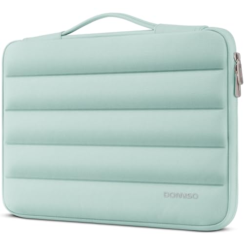 DOMISO 17,3 Pouces Housse Ordinateur Portable Menthe Verte Imperméable
