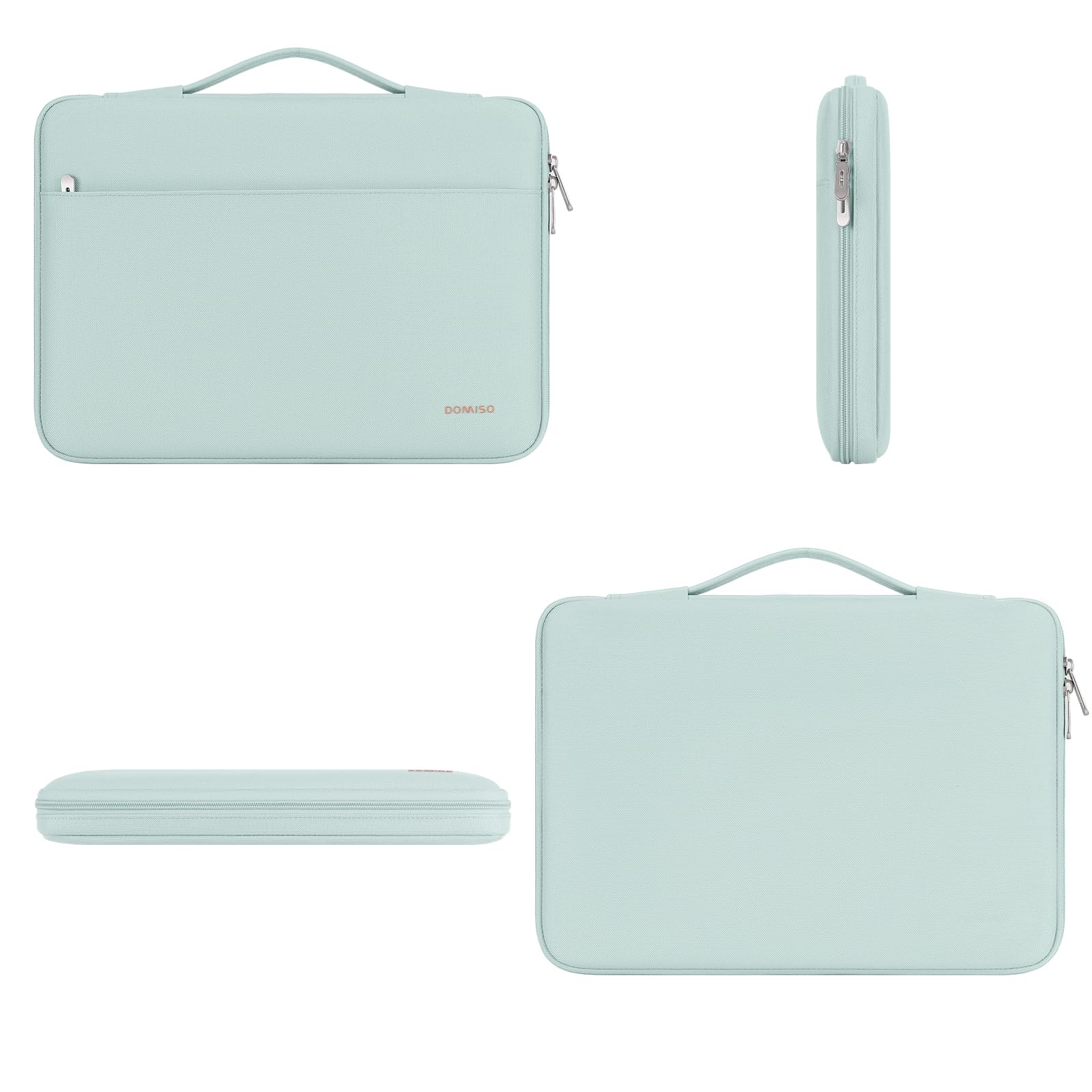 DOMISO 15,6 Pouces Housse Ordinateur Menthe Verte Imperméable