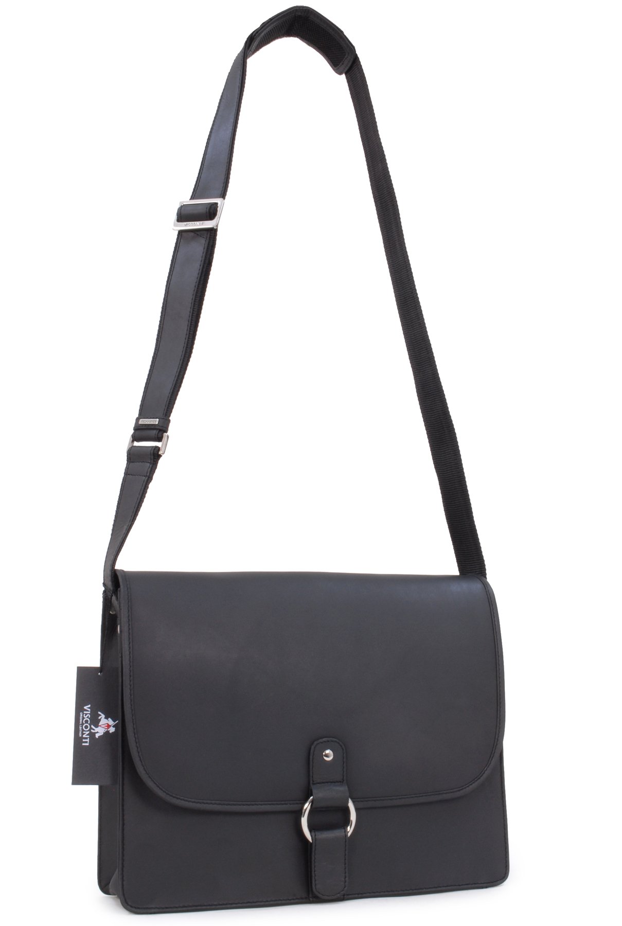 Visconti 18797 sac besace noir bureau