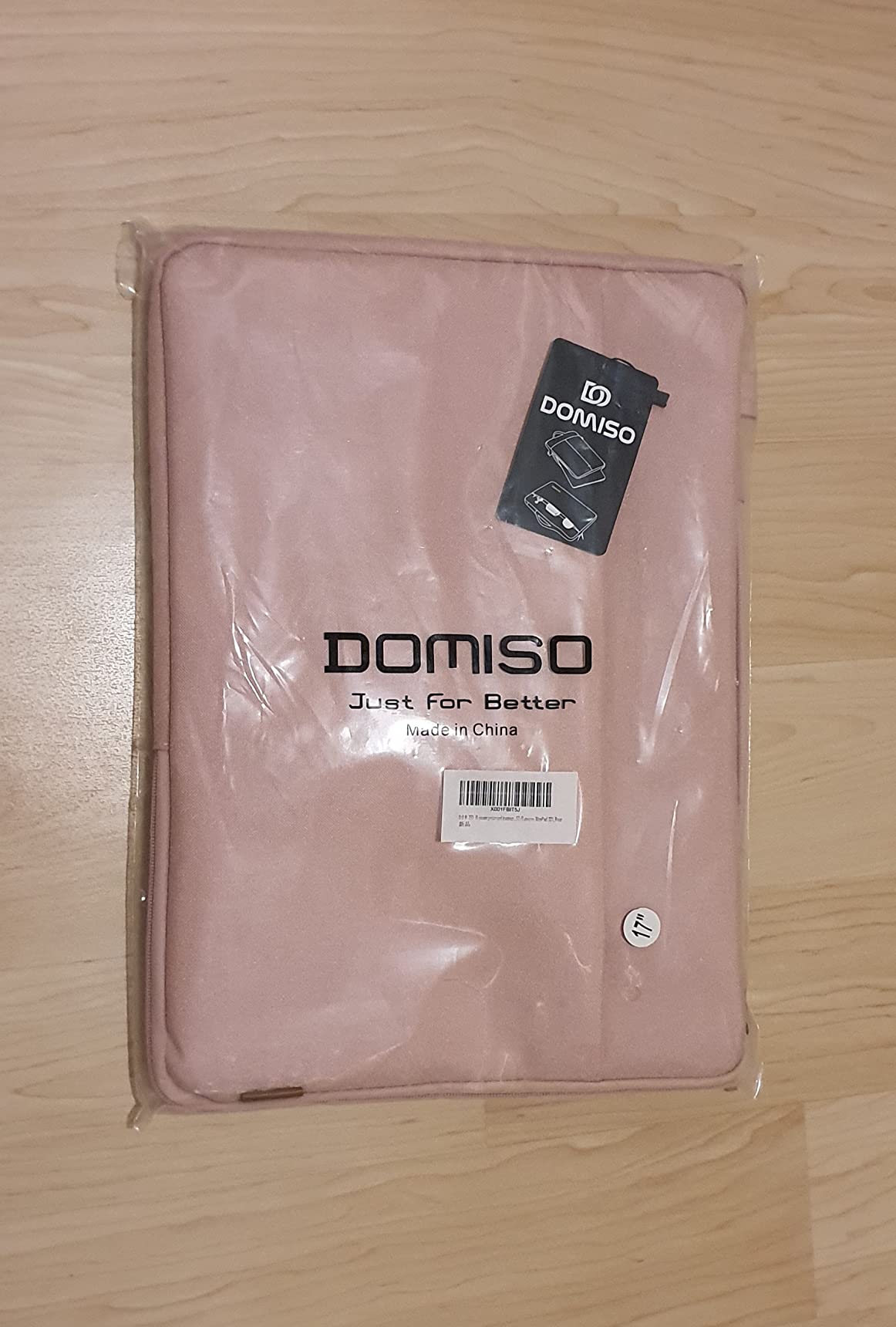 DOMISO 17,3" housse ordinateur portable rose imperméable
