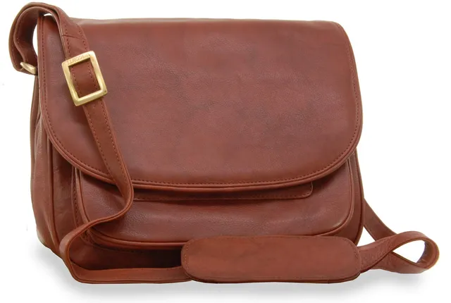 Visconti Atlantic 2195 sac bandoulière cuir marron femme