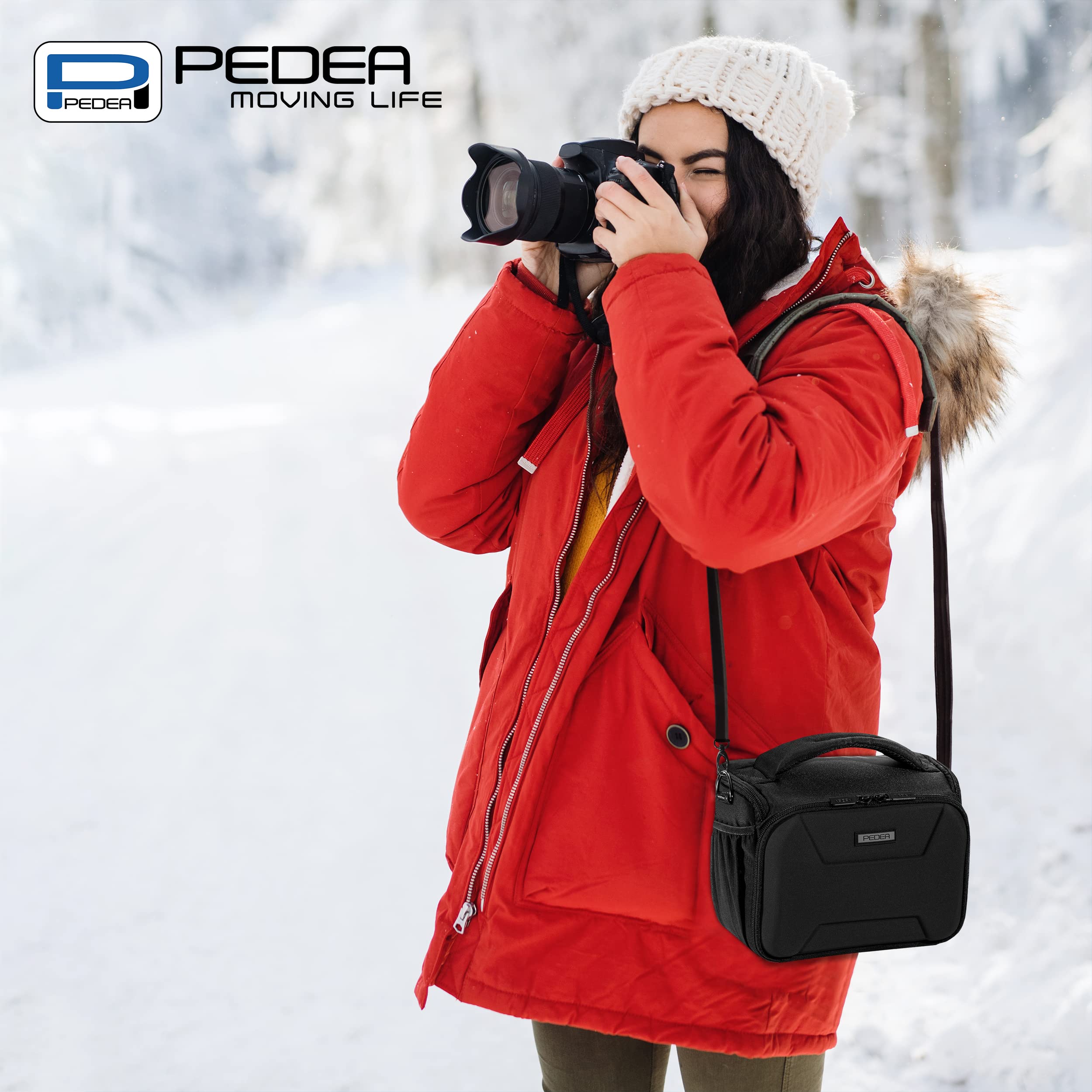 Pedea Guard sacoche photo reflex noire imperméable