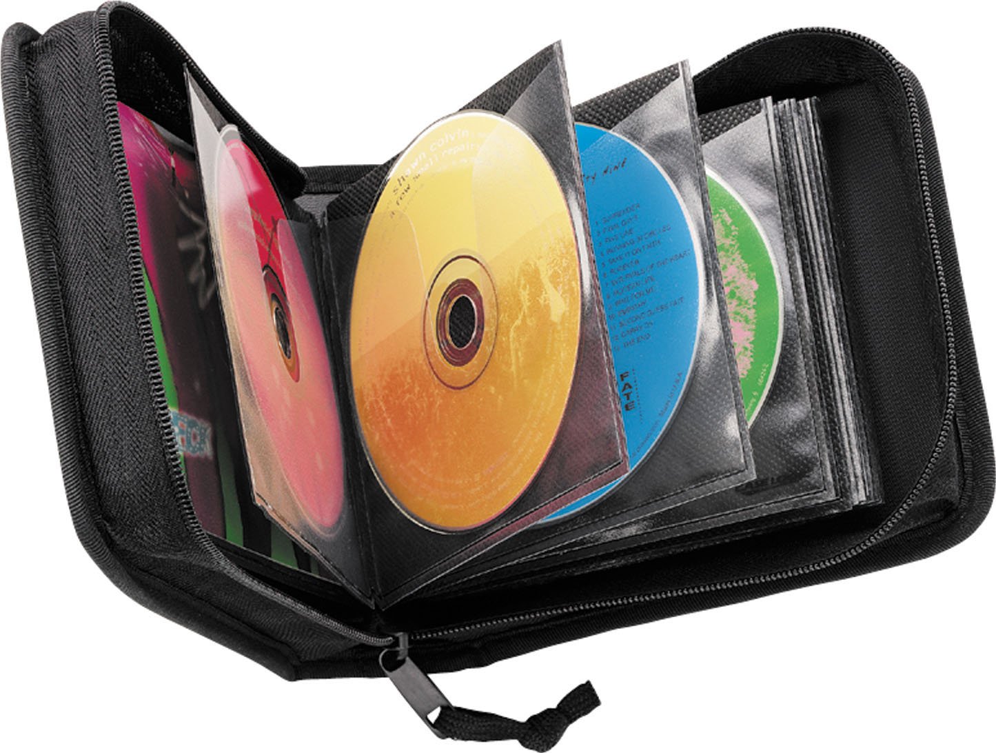 Case Logic CDW-16 CDW16 portefeuille CD DVD 16 disques Noir