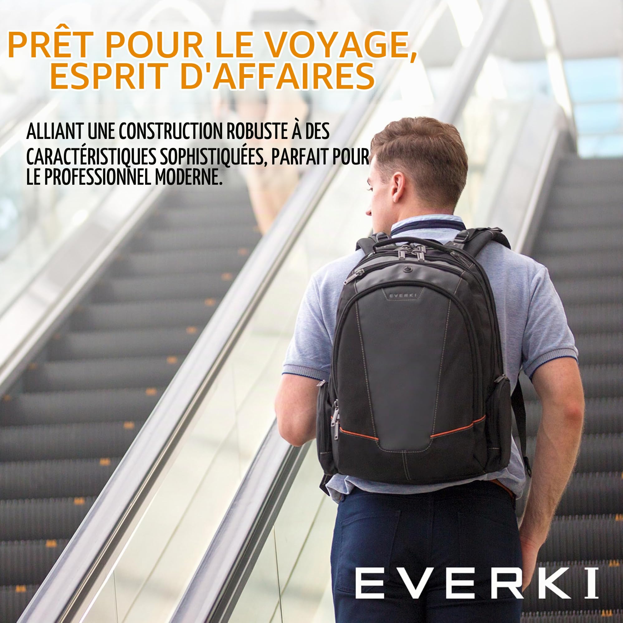 Everki Flight EKP119 sac à dos business 16 pouces 28,5L noir