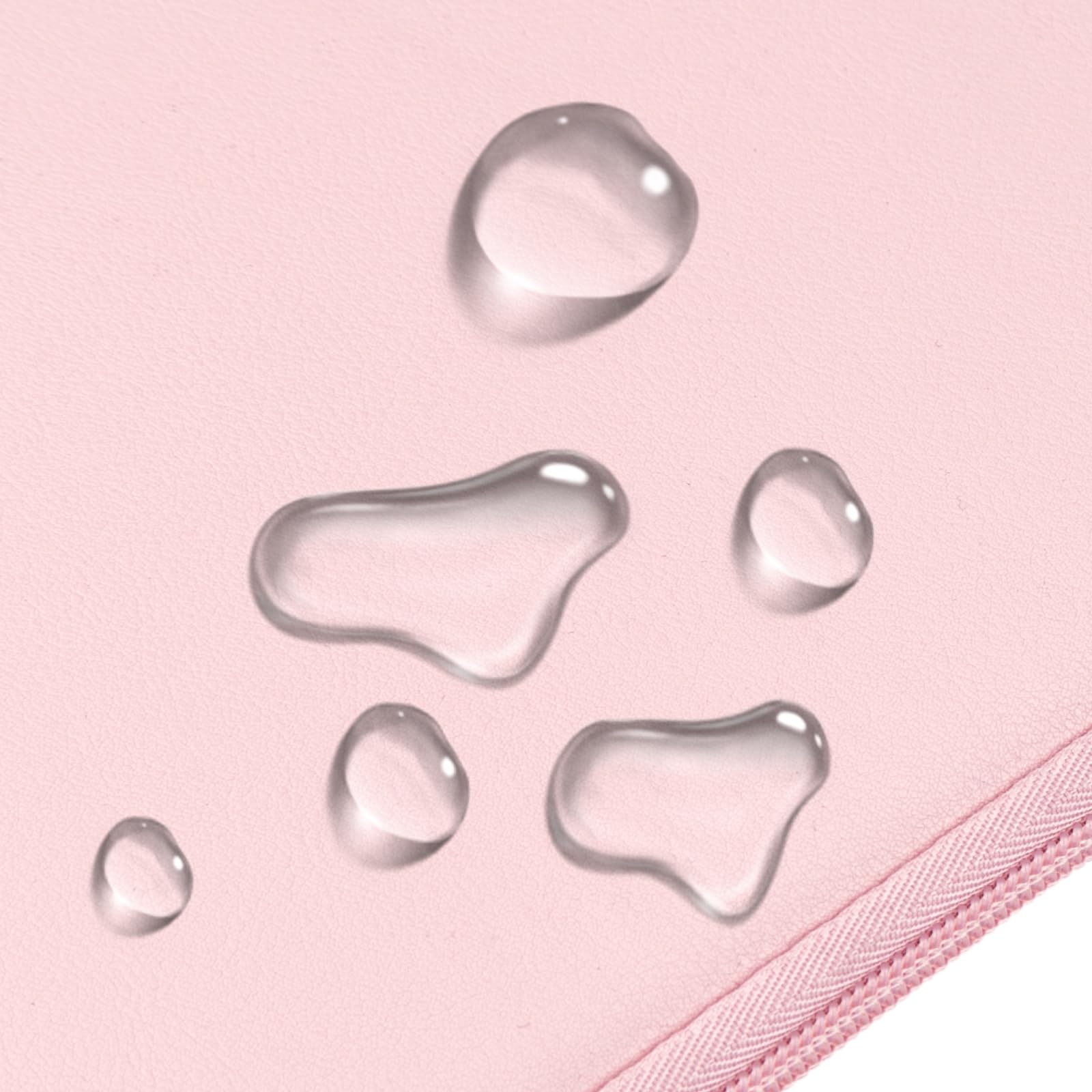 jooeer 13-13,3 pouces housse ordinateur portable rose cuir