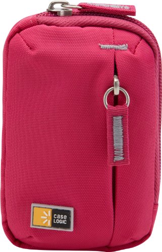 Case Logic étui photo nylon rose mousqueton