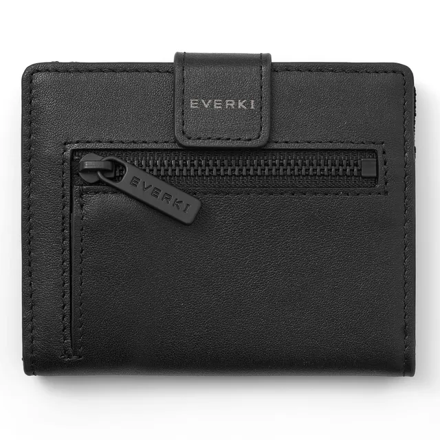 Everki portefeuille homme bifold noir anti-RFID mince